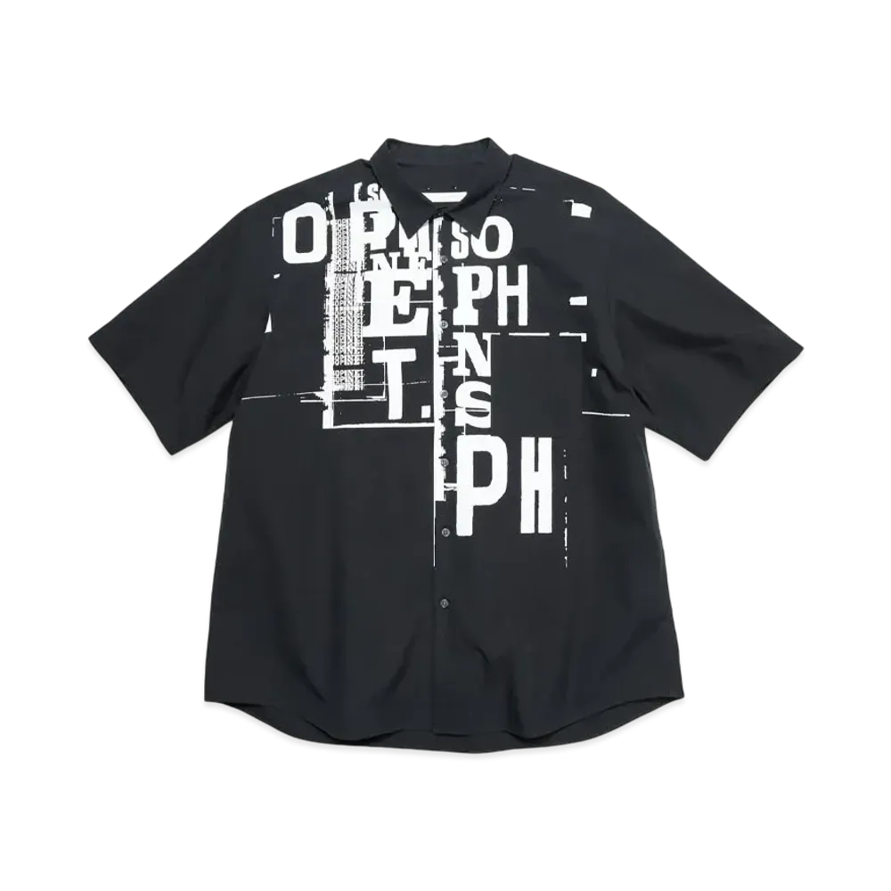 SOPHNET. Simon Taylor: Broken Beauty S/S Shirt "Black"