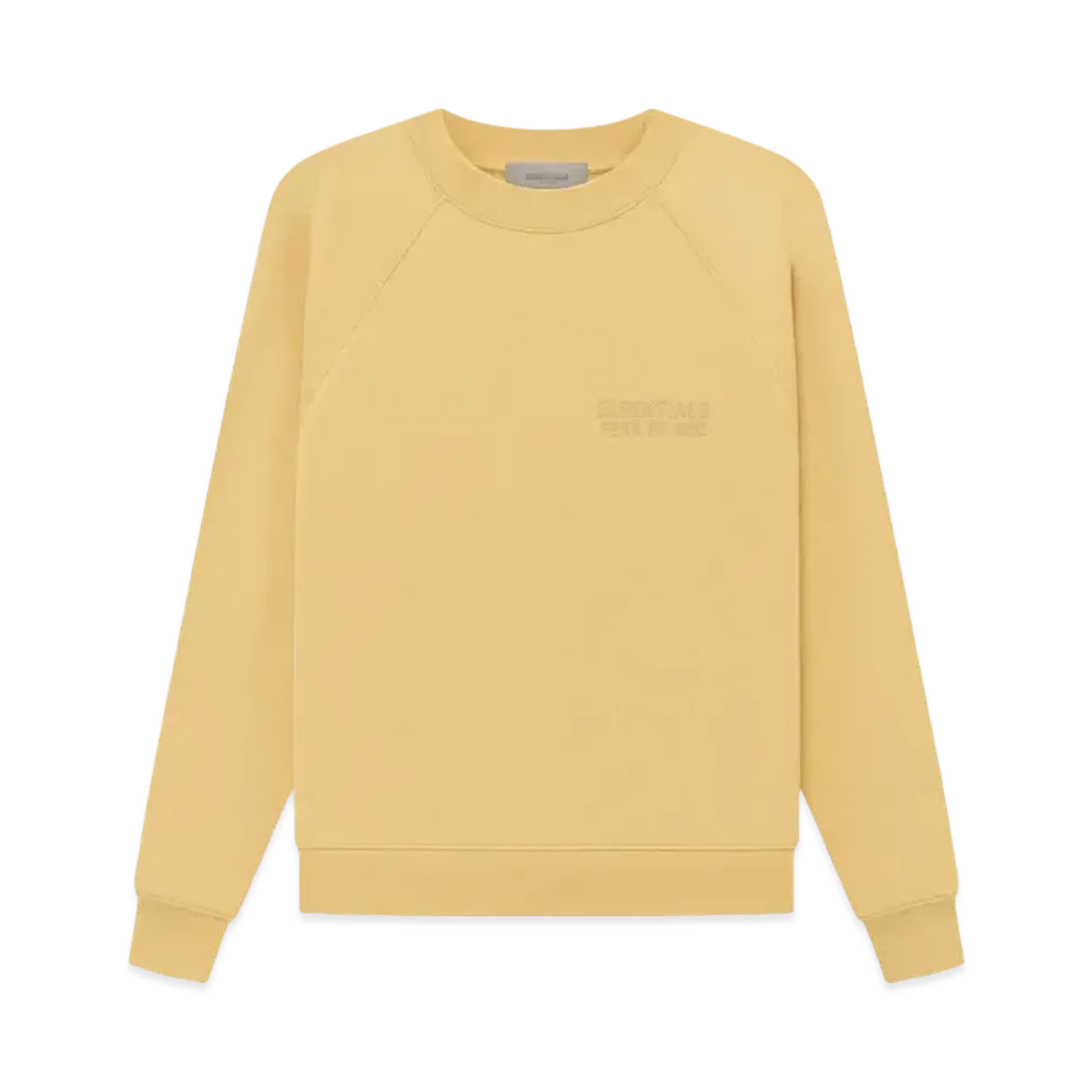 FEAR OF GOD ESSENTIALS Crewneck Sweatshirt "Light Tuscan"