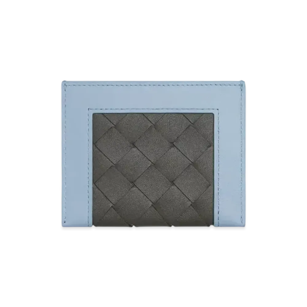 Bottega Veneta Angolo Credit Card Case "Lunar/Lapilli"