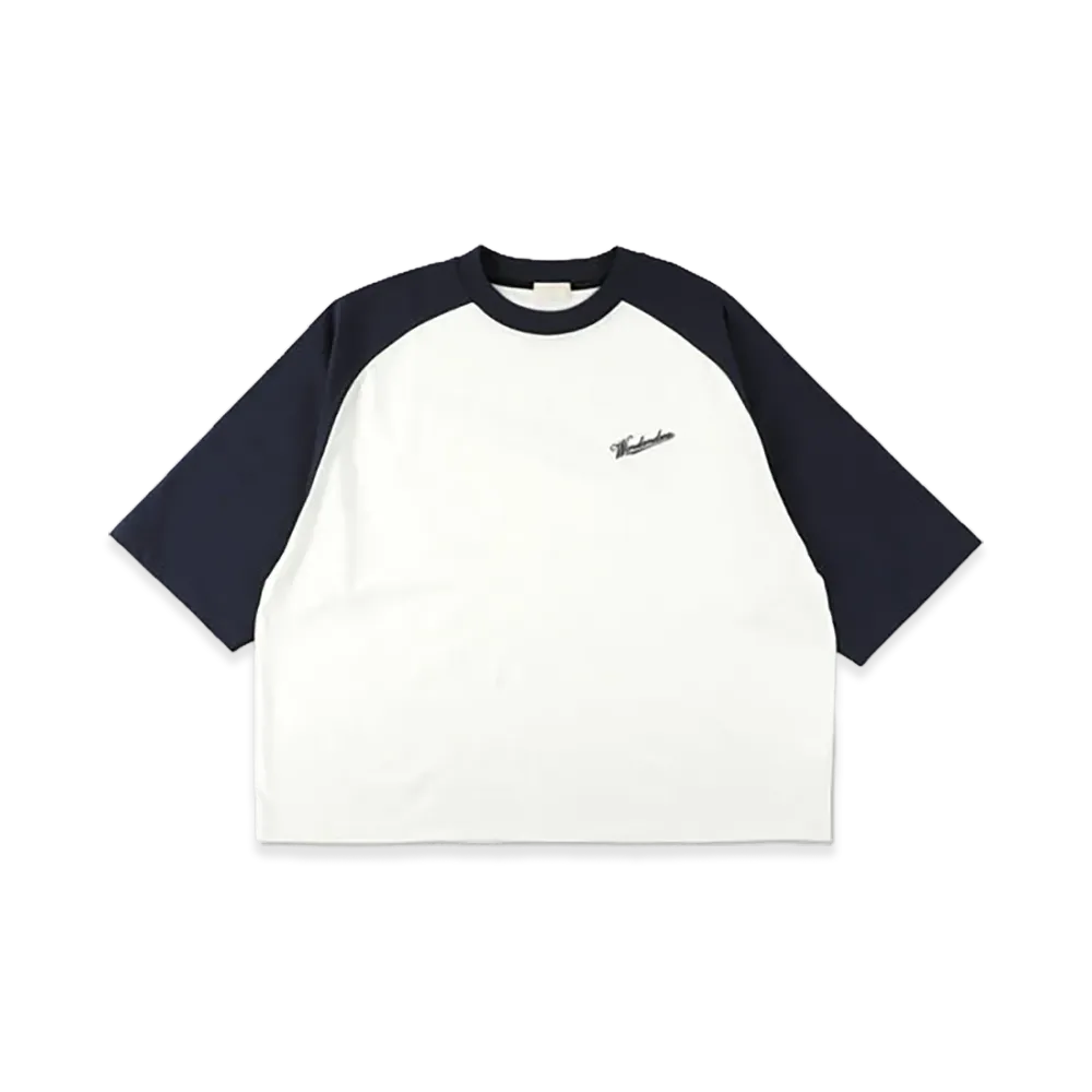 WIND AND SEA Oversized Raglan S/S Tee "Navy"
