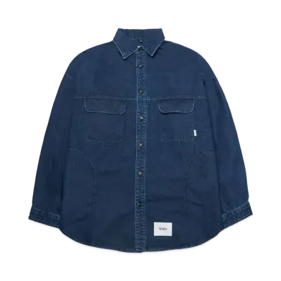 WTAPS WCPO 01 / LS / Cotton. Denim "Indigo"