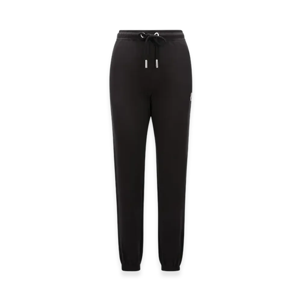 MONCLER Logo Patch Cotton trackpants "Black"