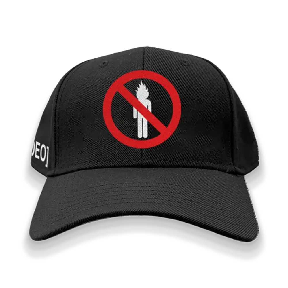 Travis Scott Cactus Jack x RODEO 10 Years La Flame Hat "Black"
