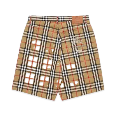Supreme x Burberry Denim Short "Beige"