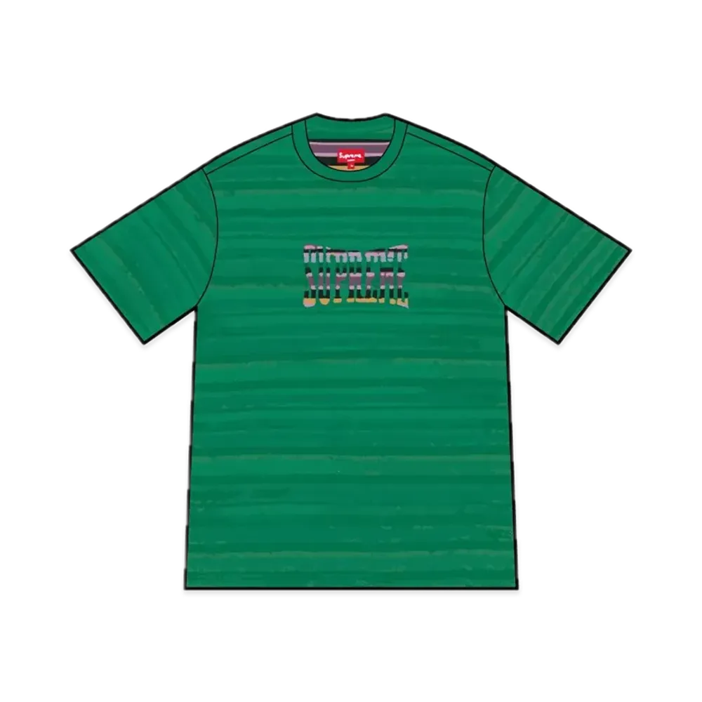 Supreme Inverted Stripe S/S Top "Green"