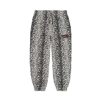 WACKO MARIA Leopard Track Pants "White"