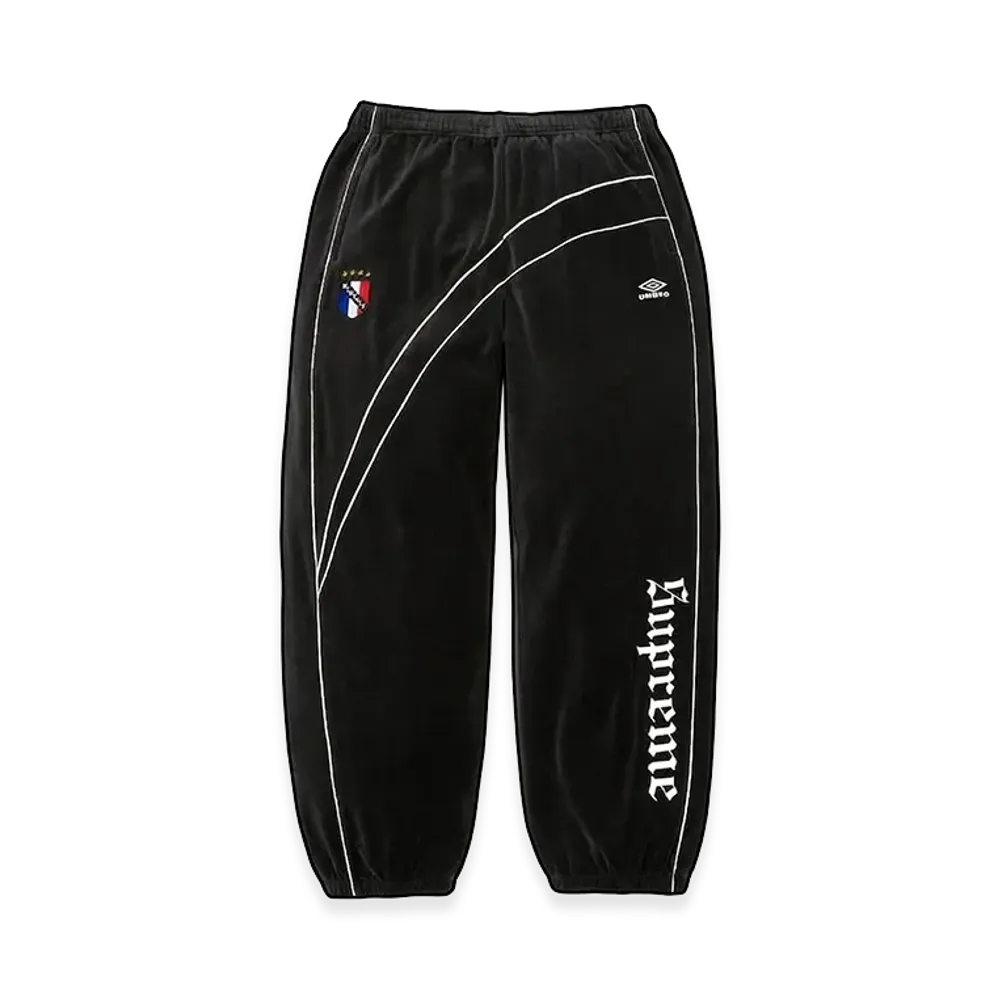 Supreme x Umbro Velour Track Pant "Black"