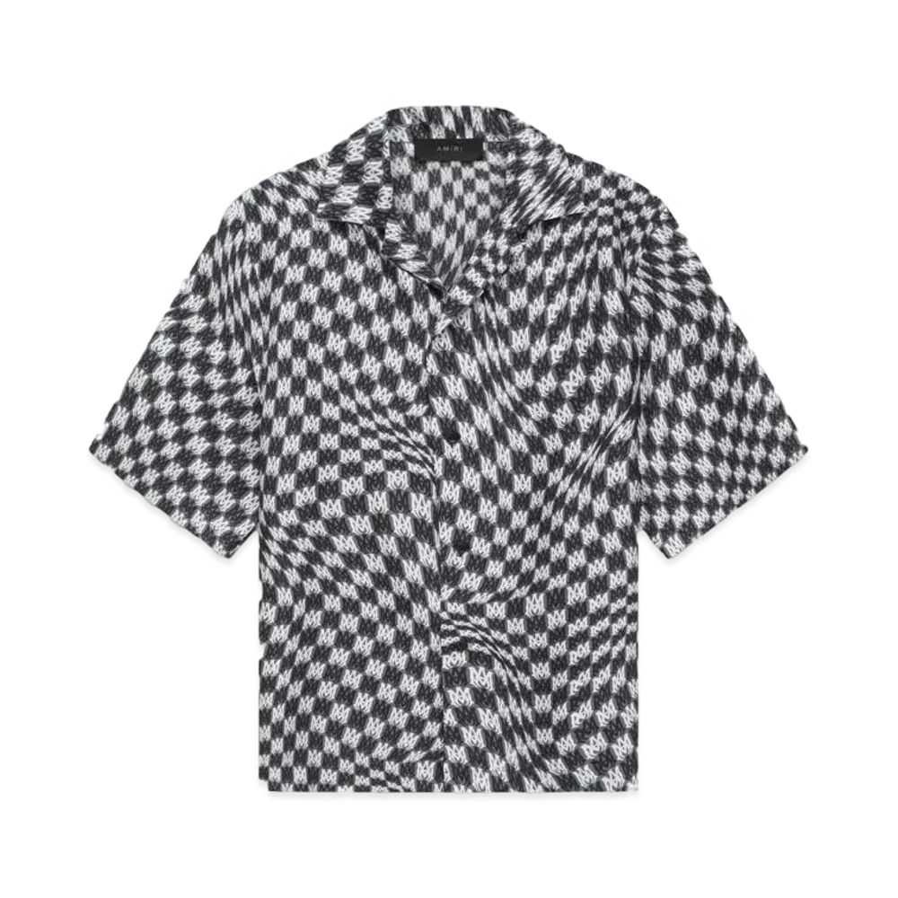 Amiri Wavy Ma S/S Shirt "Black"
