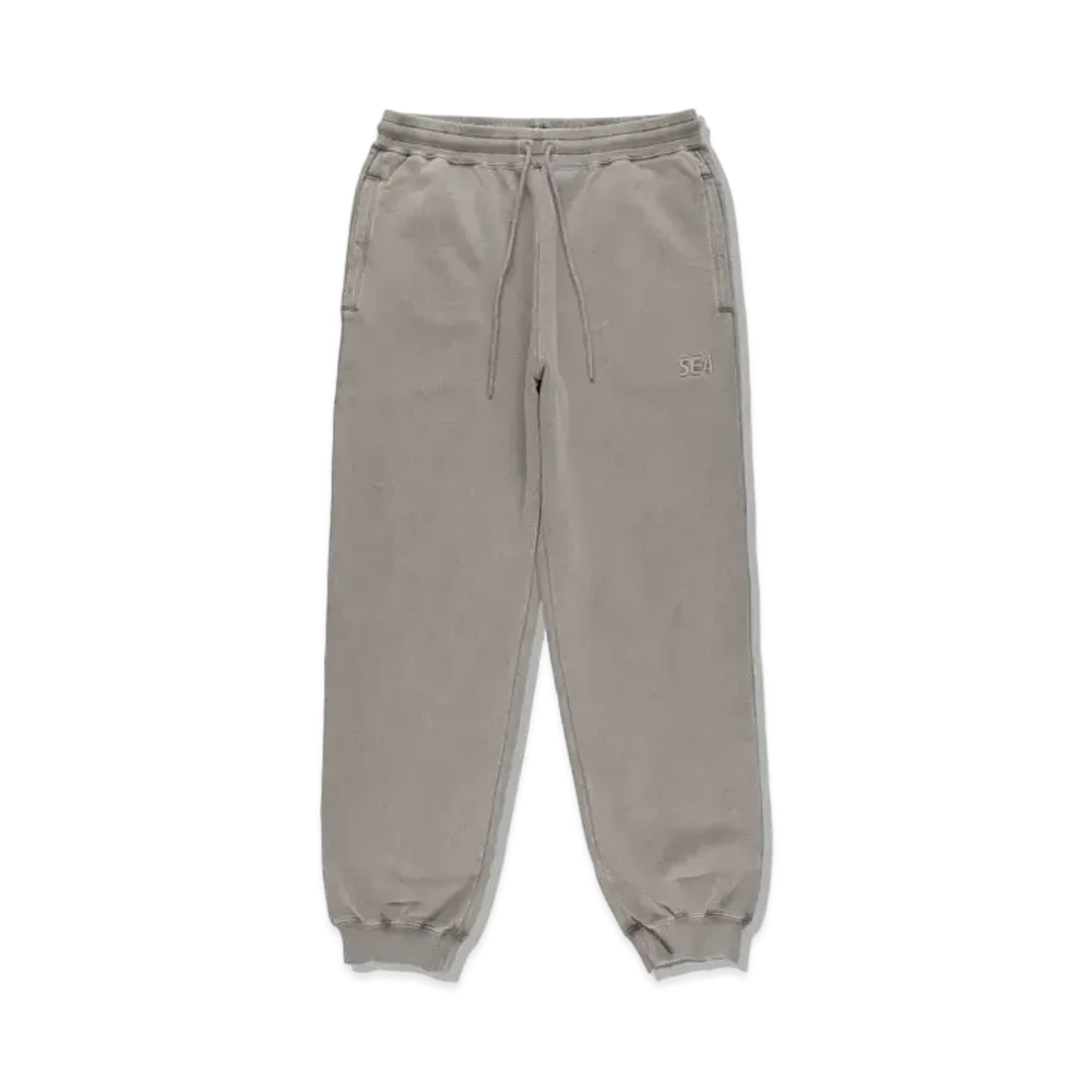 WIND AND SEA SEA (PIGMENT-DYE) SWEAT PANTS "Charcoal"