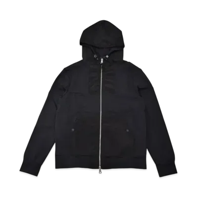 PMDS Switchable Stretch Zip Parka "Black Carbon" F25SW742