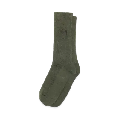 Stussy Shaggy Sock "Forest" (FA24)