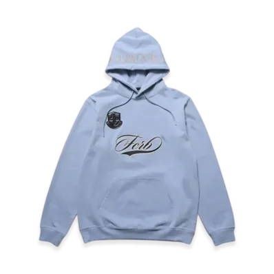 F.C.Real Bristol Lettered Sweat Hoodie "Light Blue"