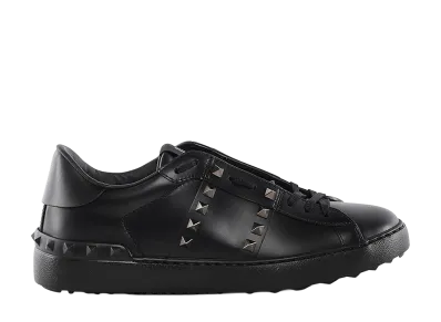 Valentino Garavani Rockstud Untitled Sneaker "Black"