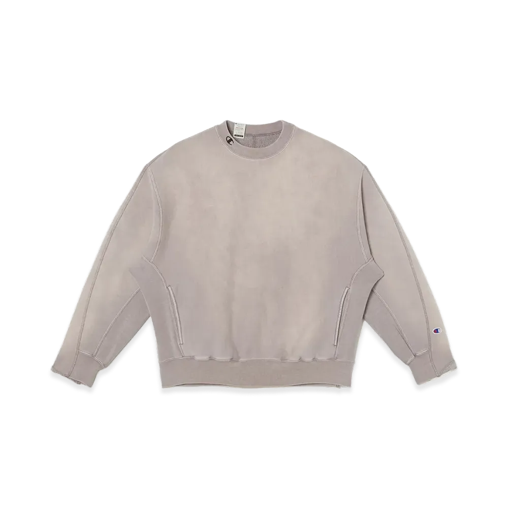 Champion x N.HOOLYWOOD Reverse Weave Crewneck Sweatshirt "Lavender"