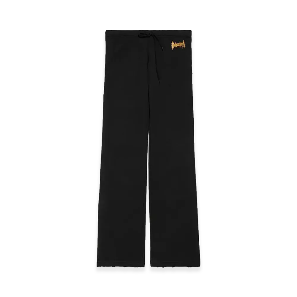 BALENCIAGA Women's Sacre Coeur Low Waist Sweatpants "Black"
