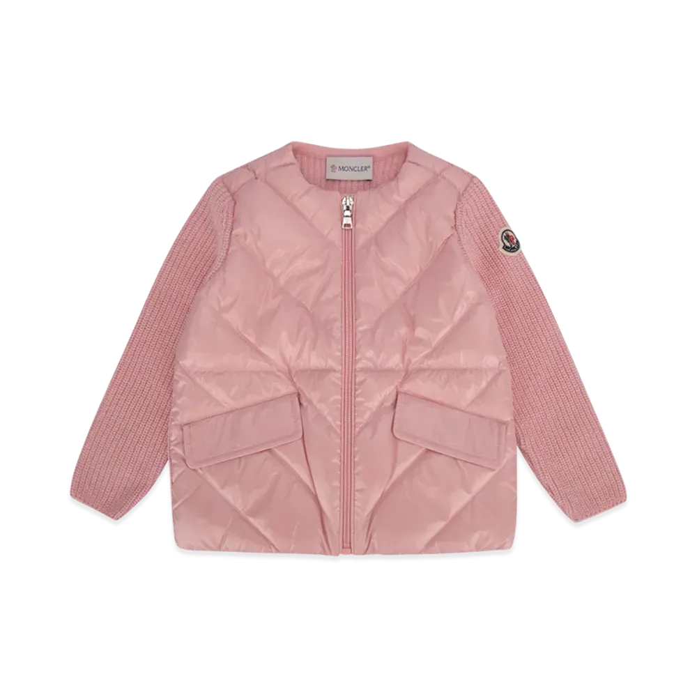 MONCLER Kids Cardigan "Pink"