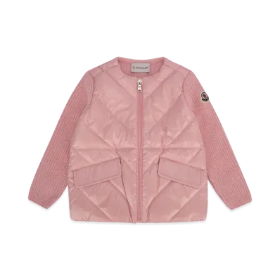 MONCLER Kids Cardigan "Pink"
