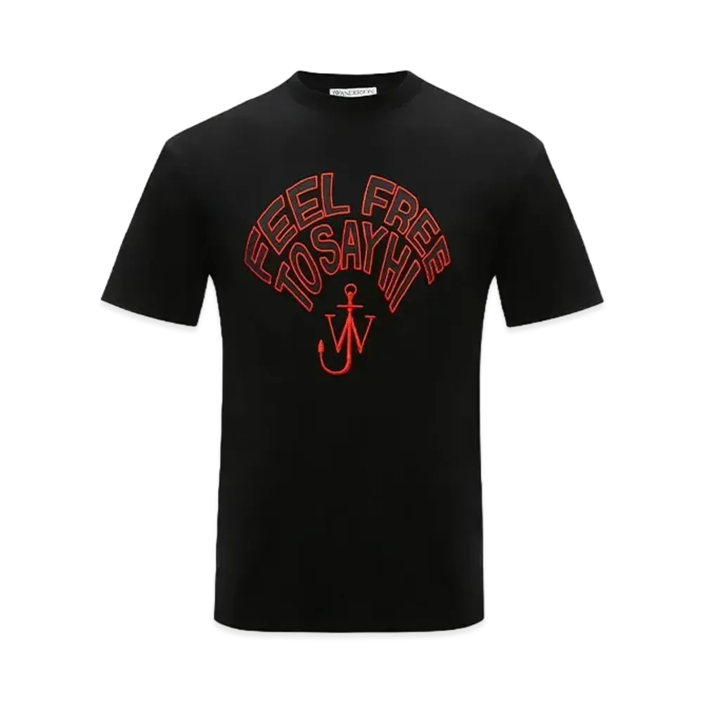 JW ANDERSON Printed T-Shirt "Black"