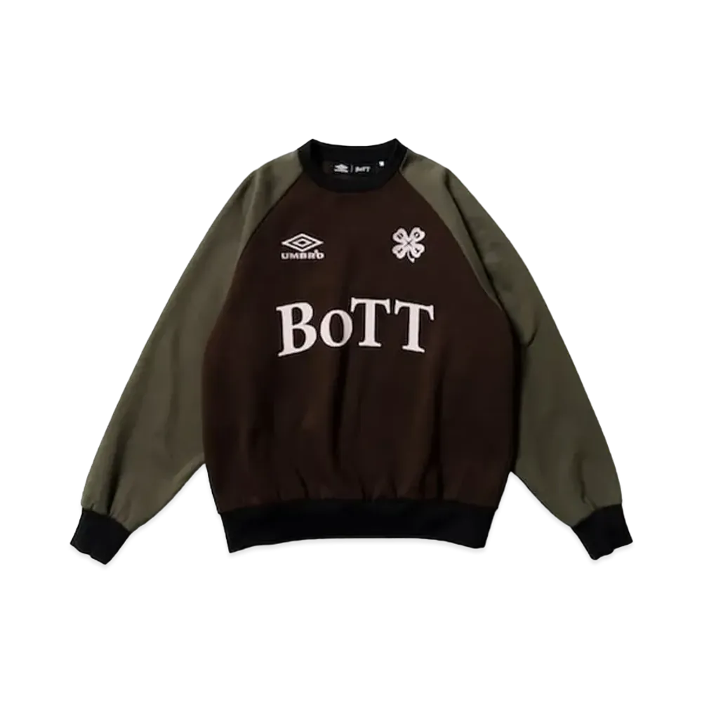 UMBRO x BoTT x BEAMS T Sweatshirt "Brown"