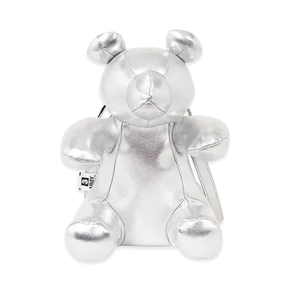 Maison MIHARA YASUHIRO "Dolls" Bear Mini Sholder Bag "Silver"