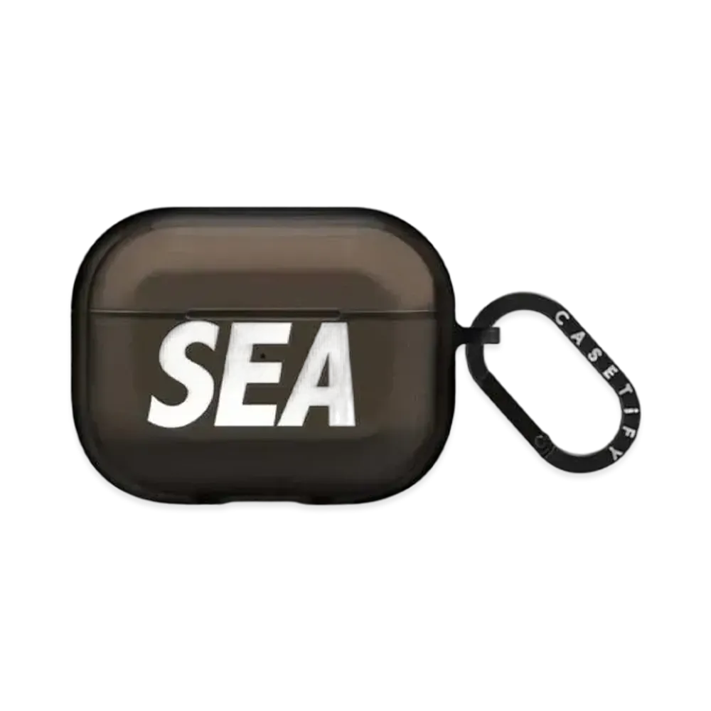 WIND AND SEA x CASETIFY Sea Airpods Case(Impact) "Black"
