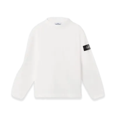Stone Island Raw Beauty 6100001 Knit-Look Cotton "Natural White"