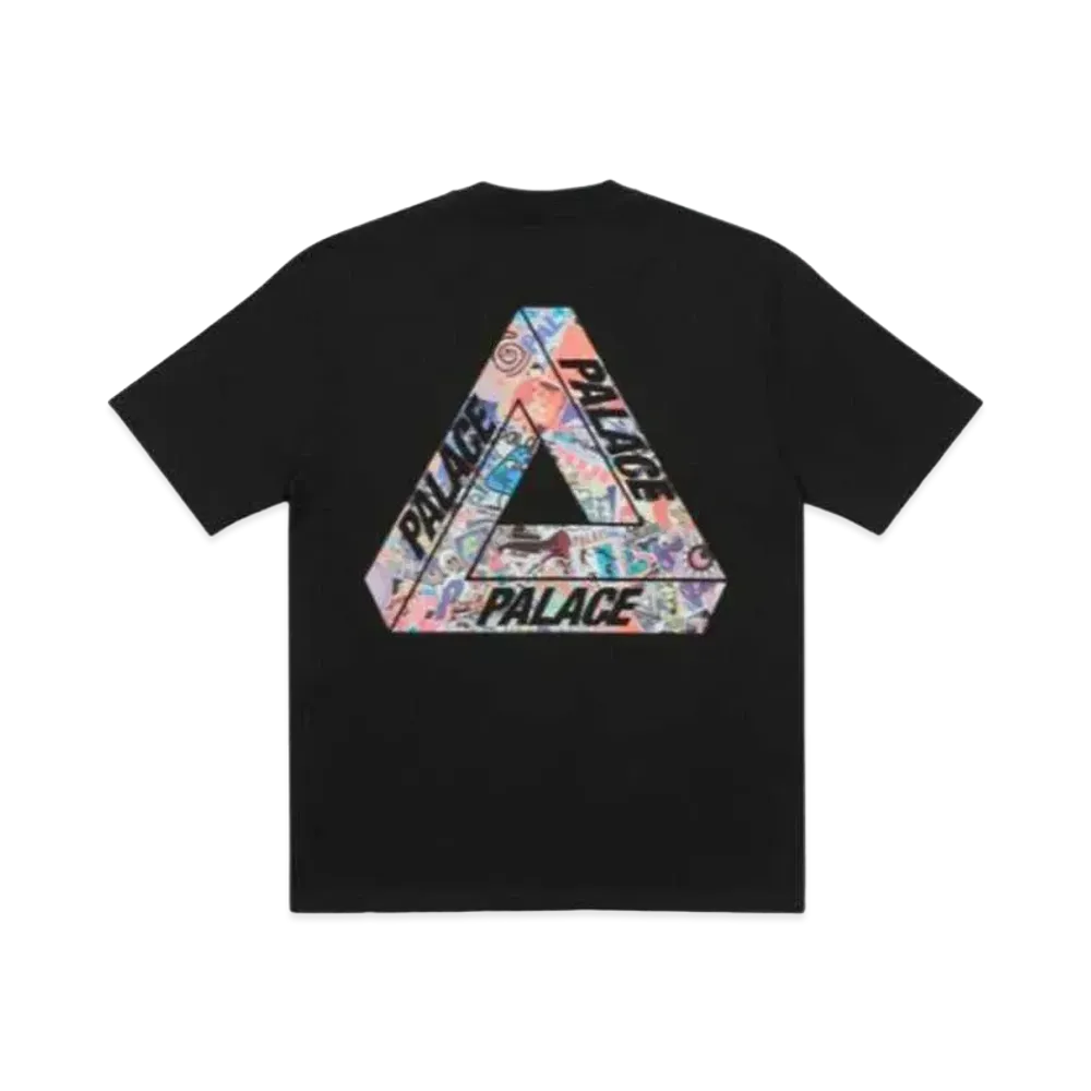 PALACE TRI-STICKER PACK T-SHIRT "Black"