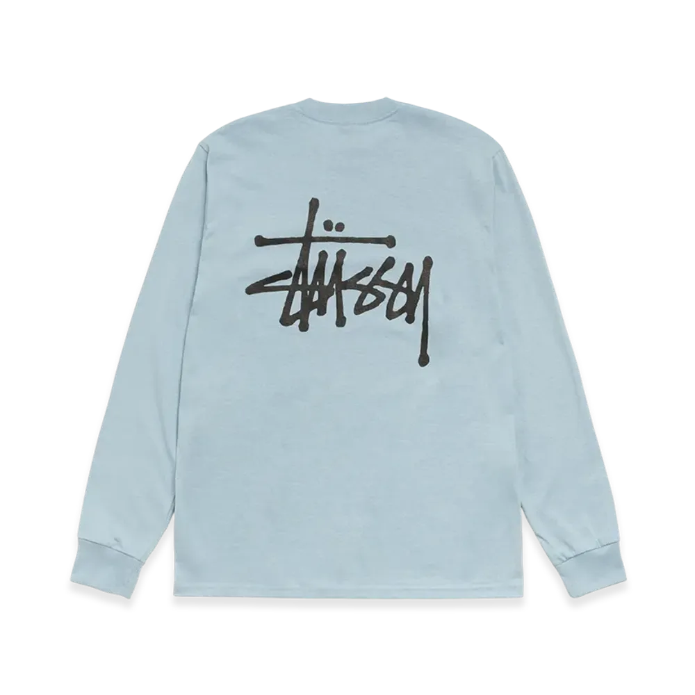 Stussy Basic Stussy LS Tee "Slate"