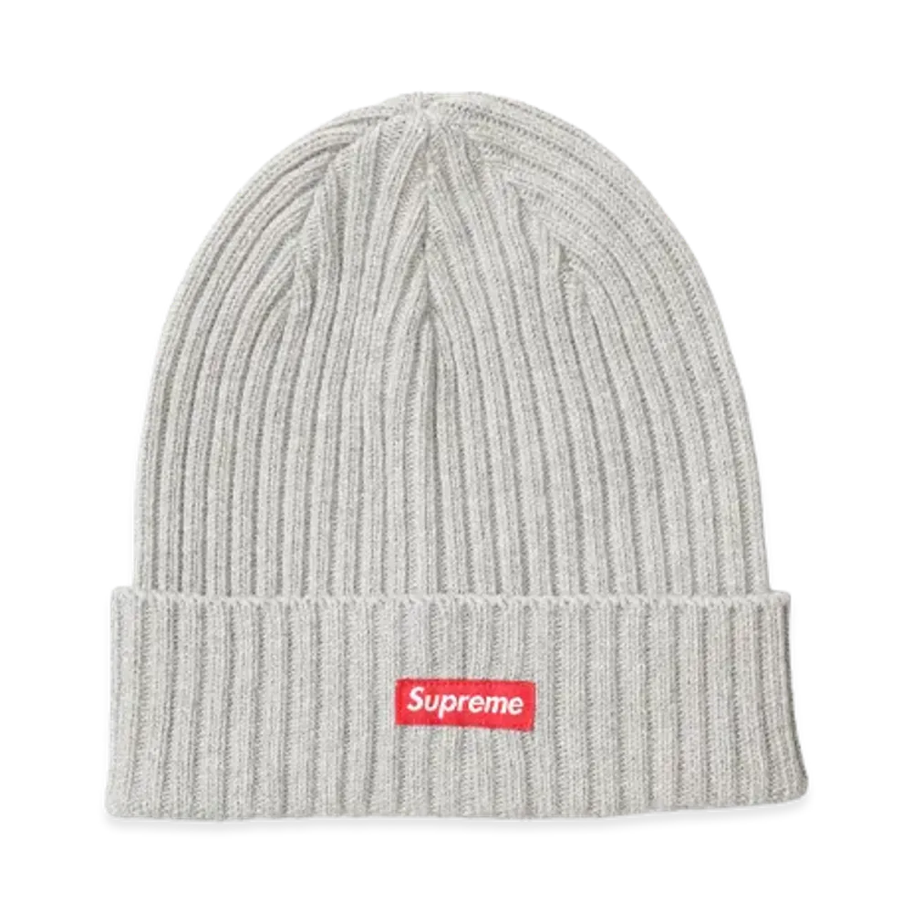 Supreme Overdyed Beanie (26SS) "Heather Grey"