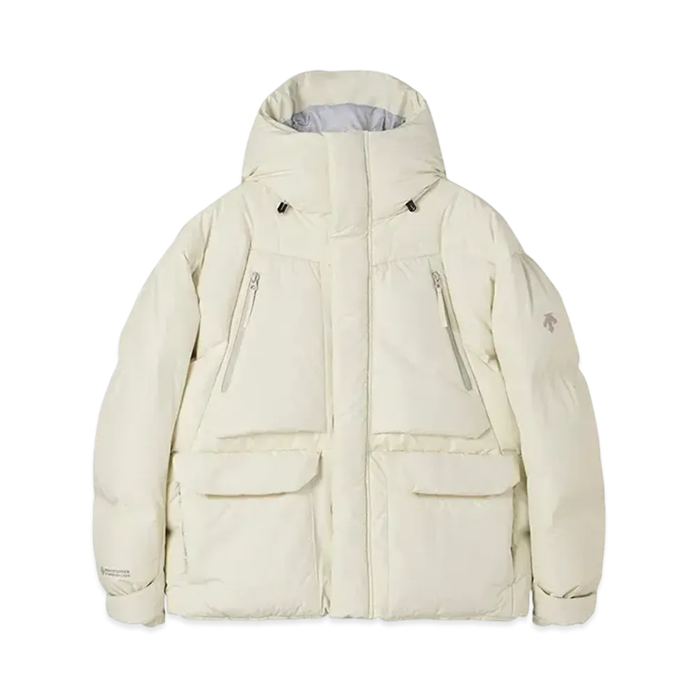 DESCENTE ALLTERRAIN Windstopper Shell Down Jacket "Wall White"