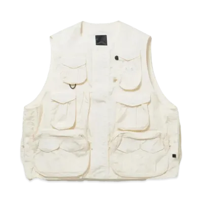 DAIWA PIER39 Tech Skiing Over Vest "Off White"