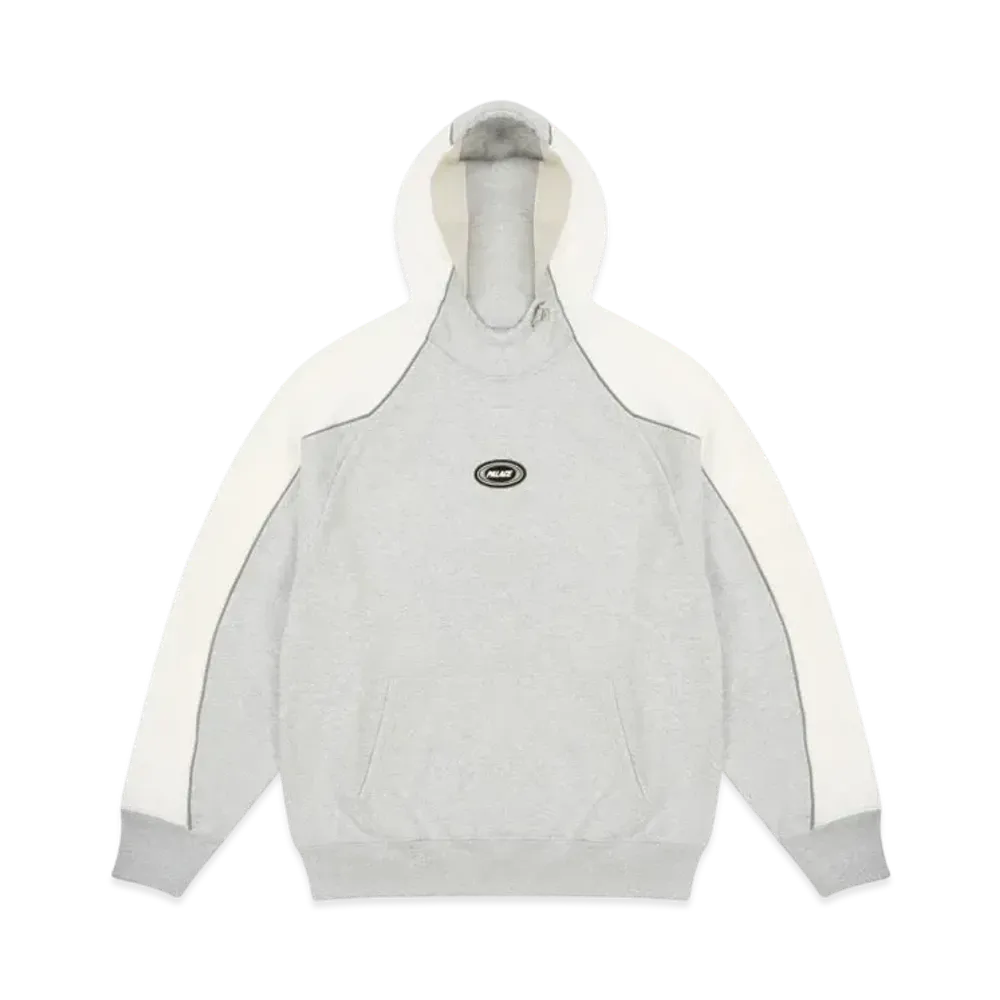 PALACE Run It Hood "Grey Marl"