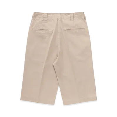 visvim Wide Chino Shorts "Ivory"