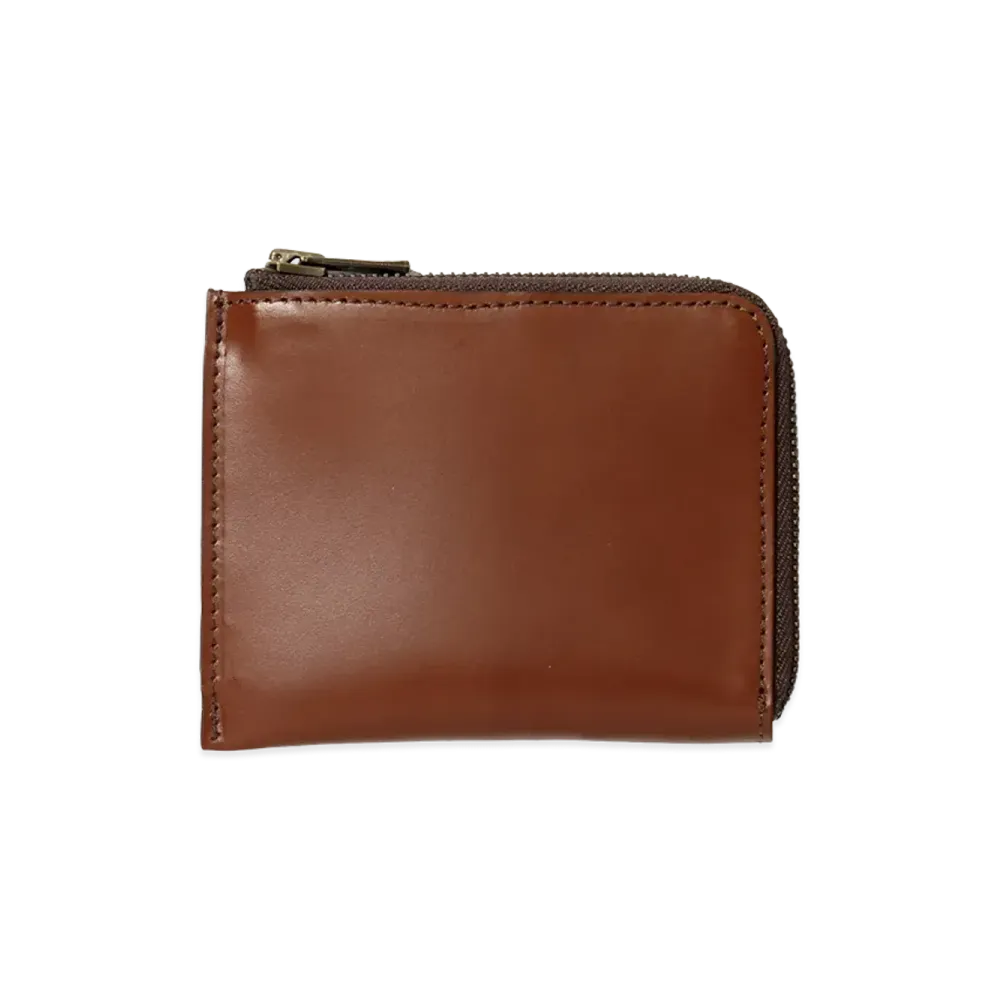 NEEDLES Coin Case - Steer Lether "Brown"