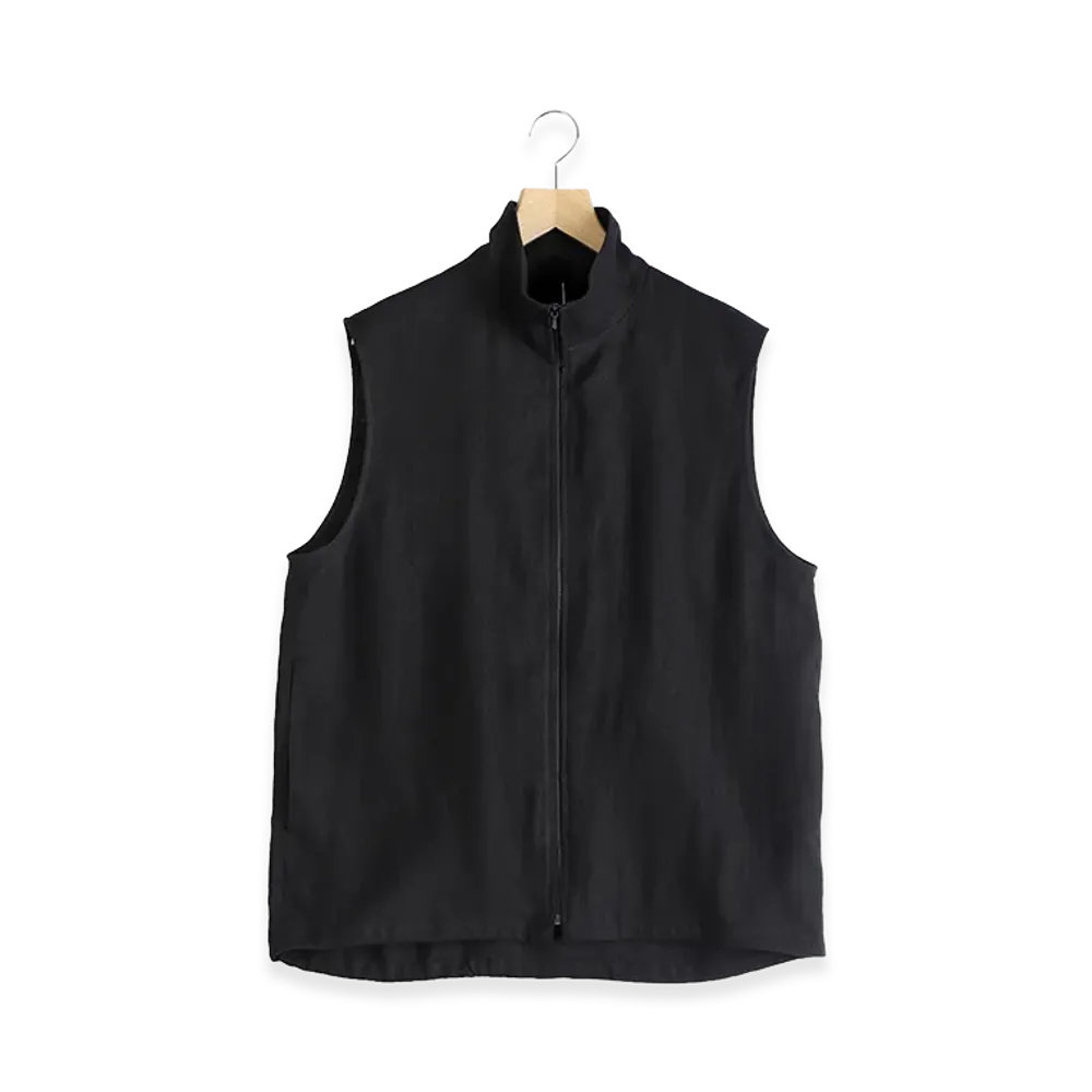 COMOLI Kanapa Vest "Black"