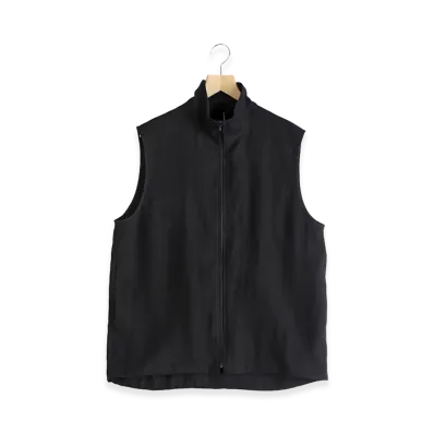 COMOLI Kanapa Vest "Black"