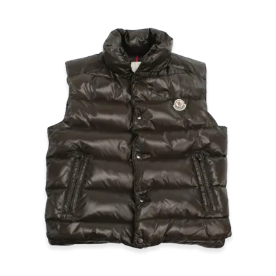 MONCLER Tib Gilet "Brown"