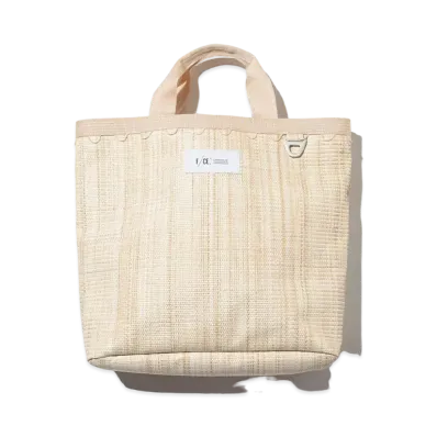 F/CE. W.R Panama Tote "Ivory"