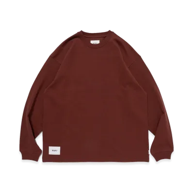 WTAPS Sign YD 01 / LS / Cotton "Burgundy"