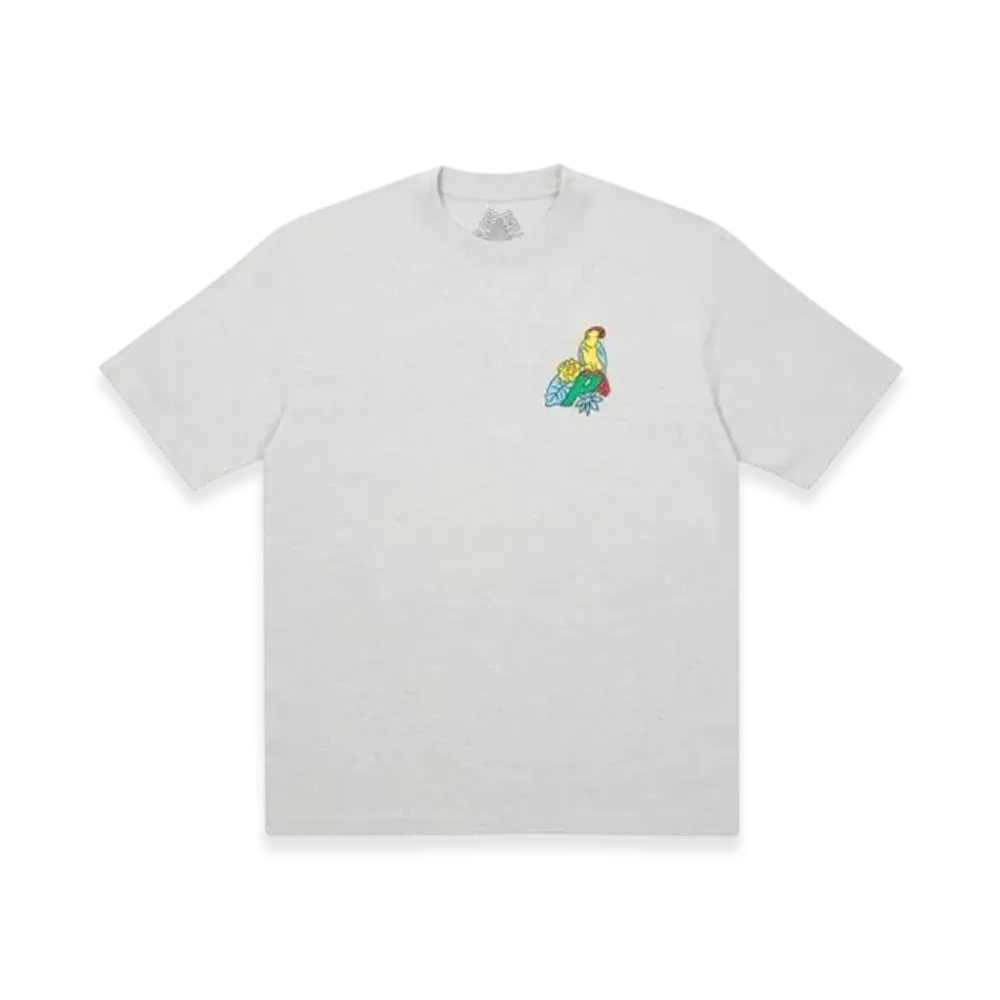 PALACE Parrot Palace-3 T-Shirt "Grey Marl"