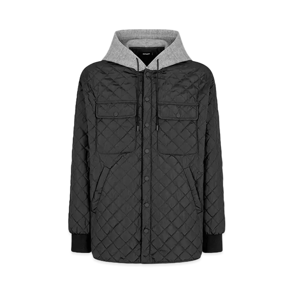 Dsquared2 Hooded Overshirt "Black"
