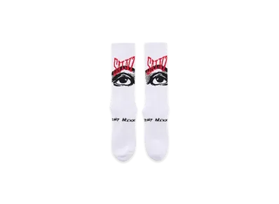 SAINT Mxxxxxx Socks/Eye "White"