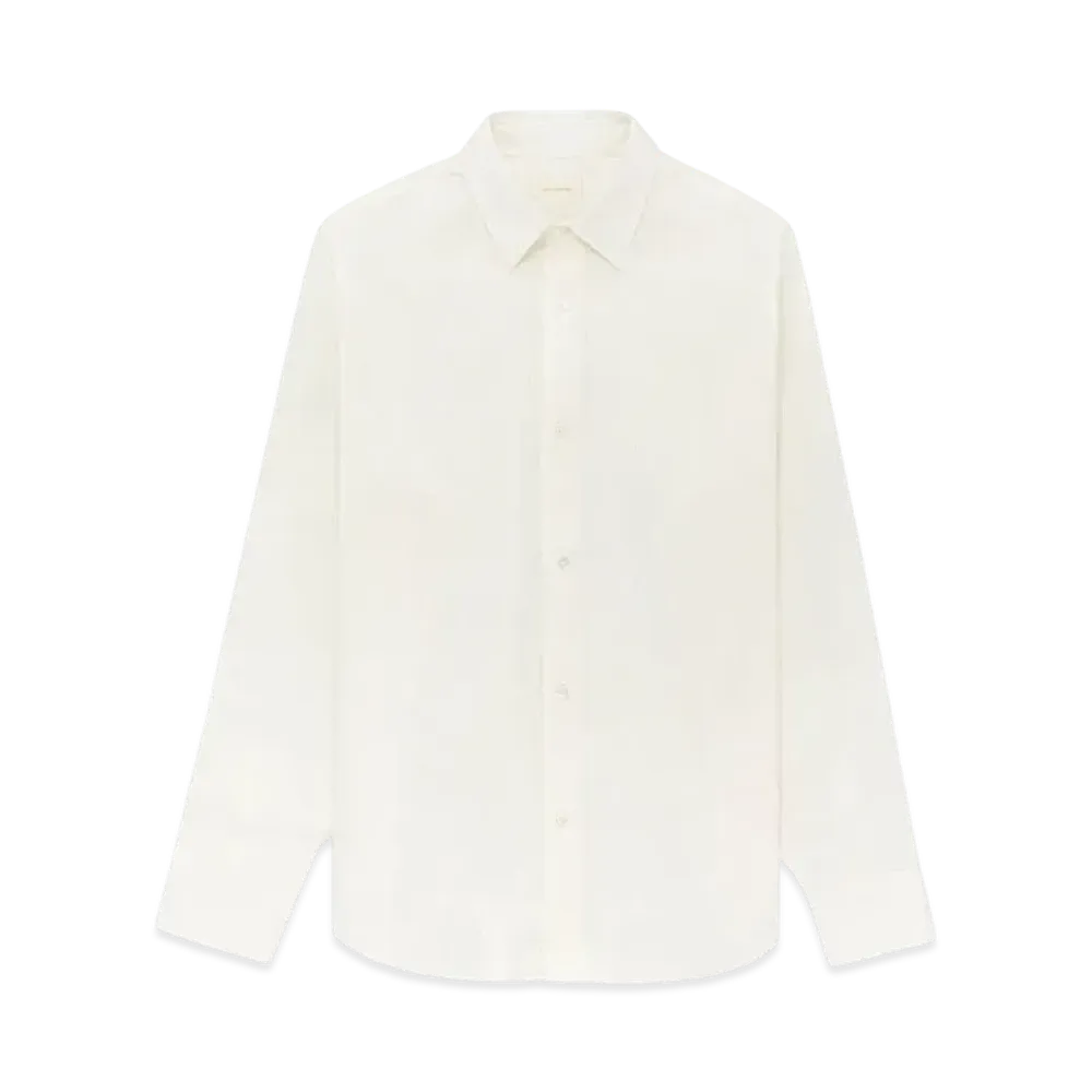 Aime Leon Dore Long-Sleeve Linen Shirt "White"