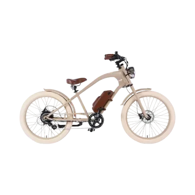 MICHAEL BLAST eBIKES VACAY Hi "BEIGE x BROWN"
