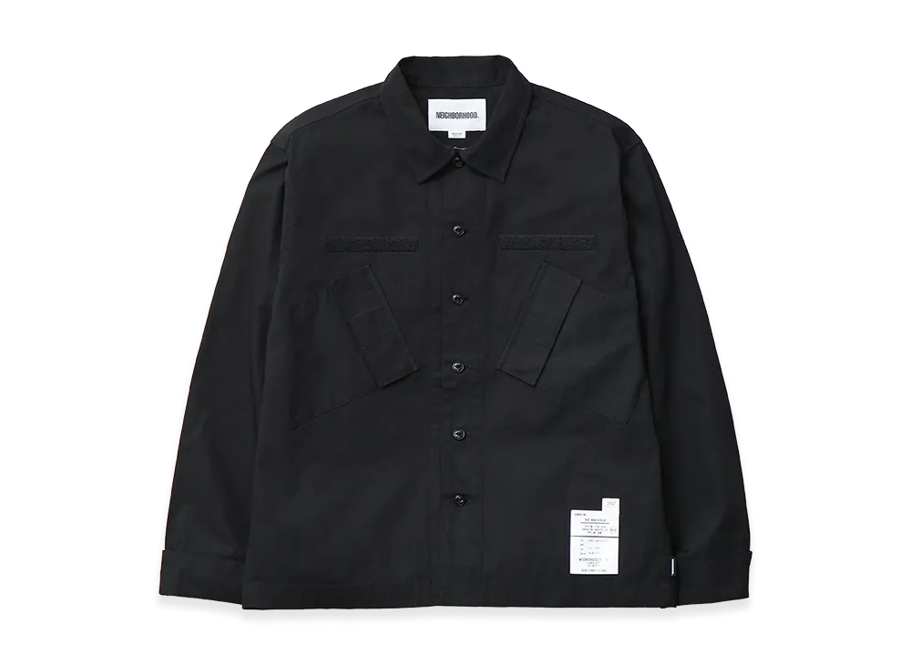 NEIGHBORHOOD Slant Pocket Shirt LS "Black"