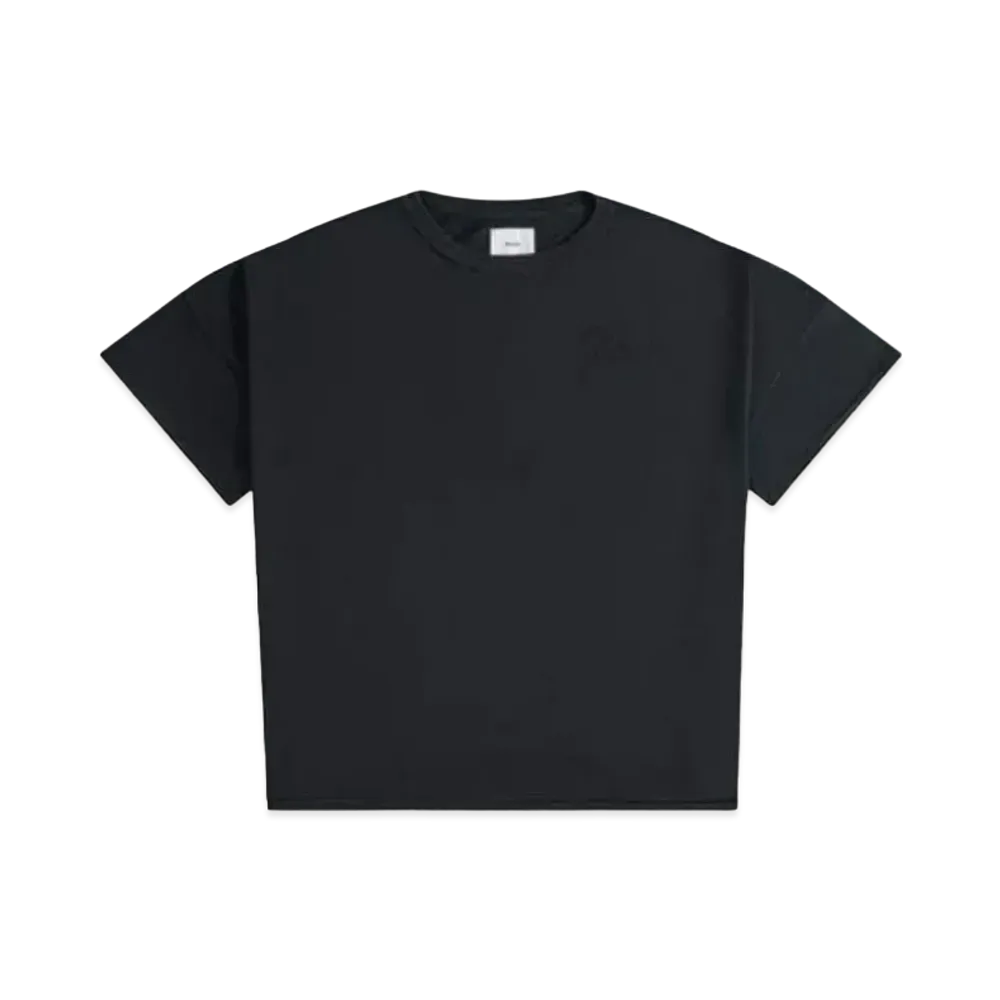RHUDE Reverse Tee "Black"