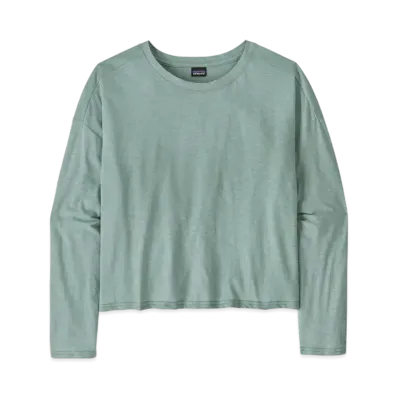 Patagonia Women's Longsleep Main Stretch Shirt "Thermal Blue"