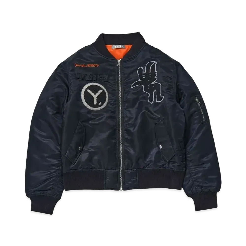 YENTOWN MA-1 Bomber Jacket "Black"