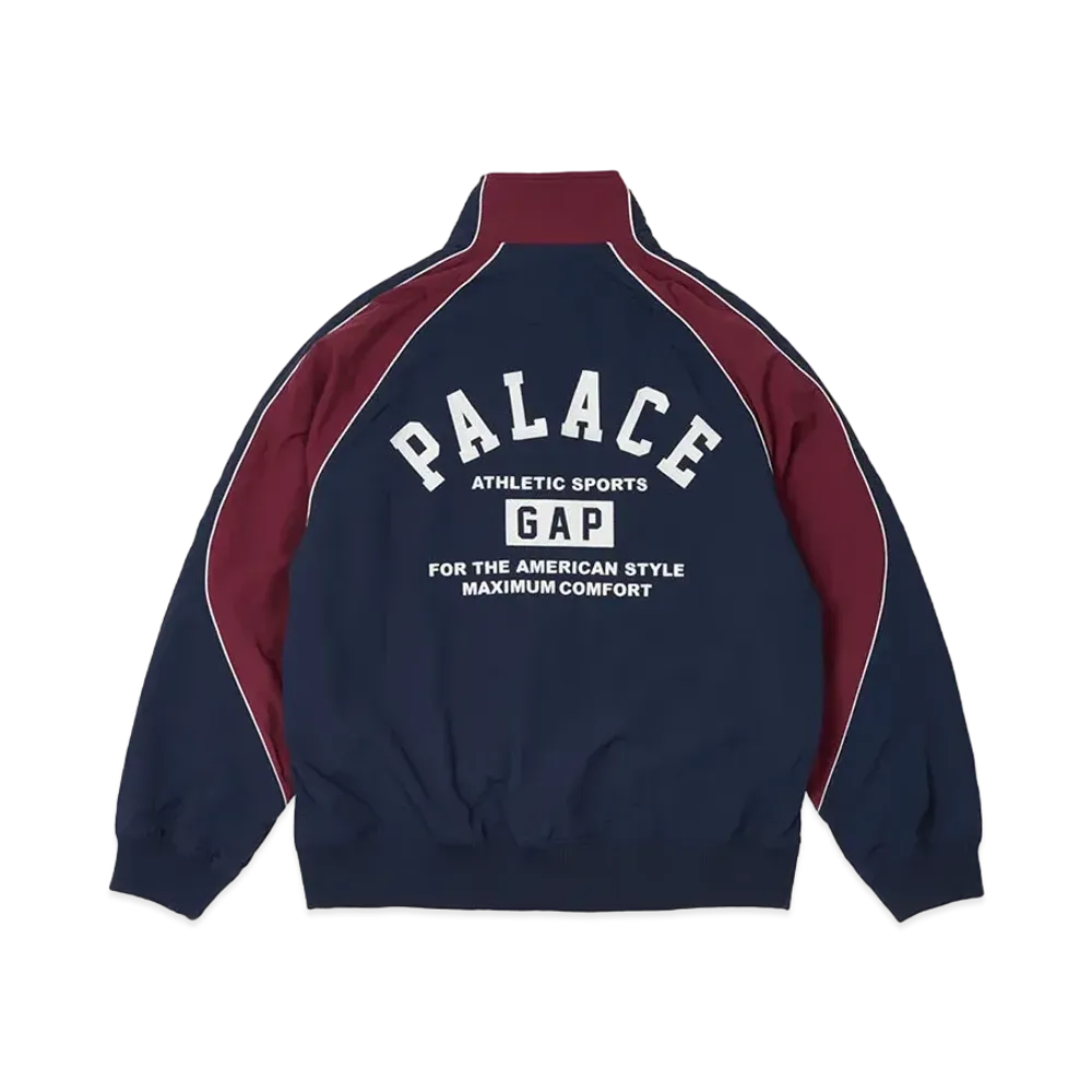PALACE x Gap Nylon Track Top "Navy/Red"