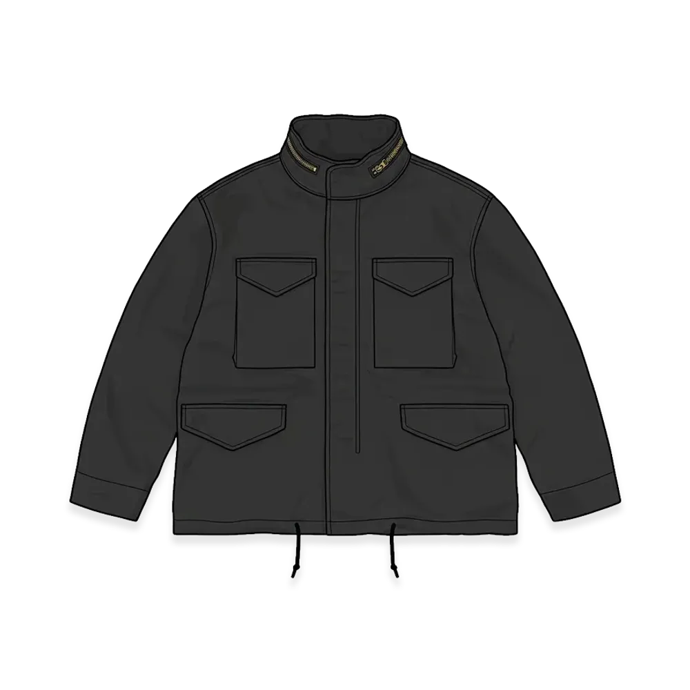 Supreme x A.PRESSE M-65 "Black"